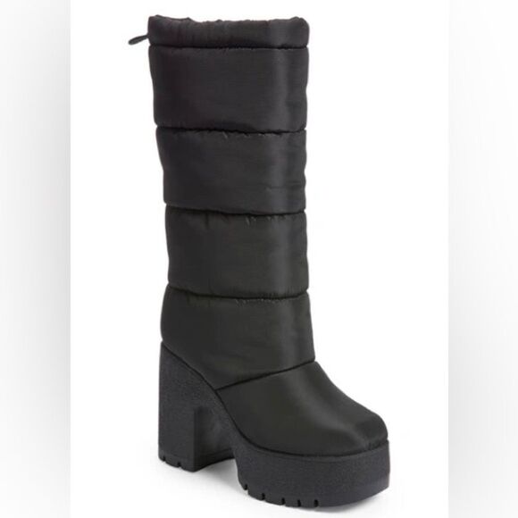Jeffrey Campbell Snow Doubt Boot in Black/,size 8.5 - Picture 1 of 8